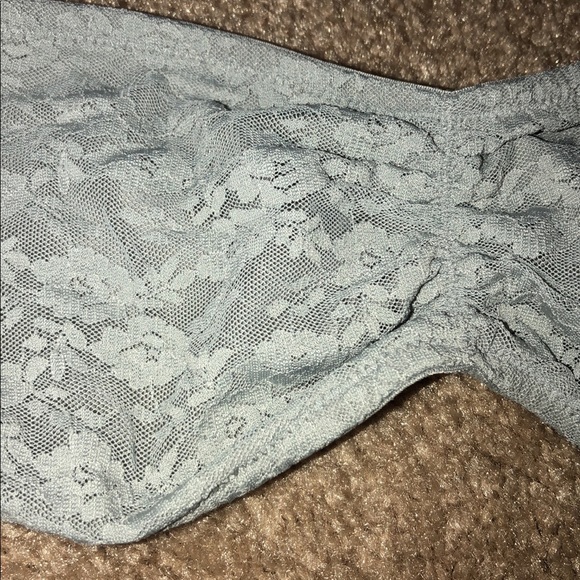 PINK Victoria’s Secret Grey Bandeau NEVER WORN - Picture 3 of 6
